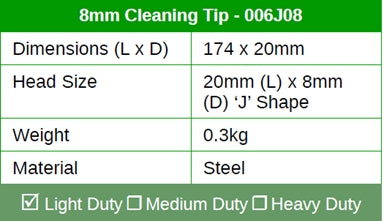 CoverUp 8mm Cleaning Tip
