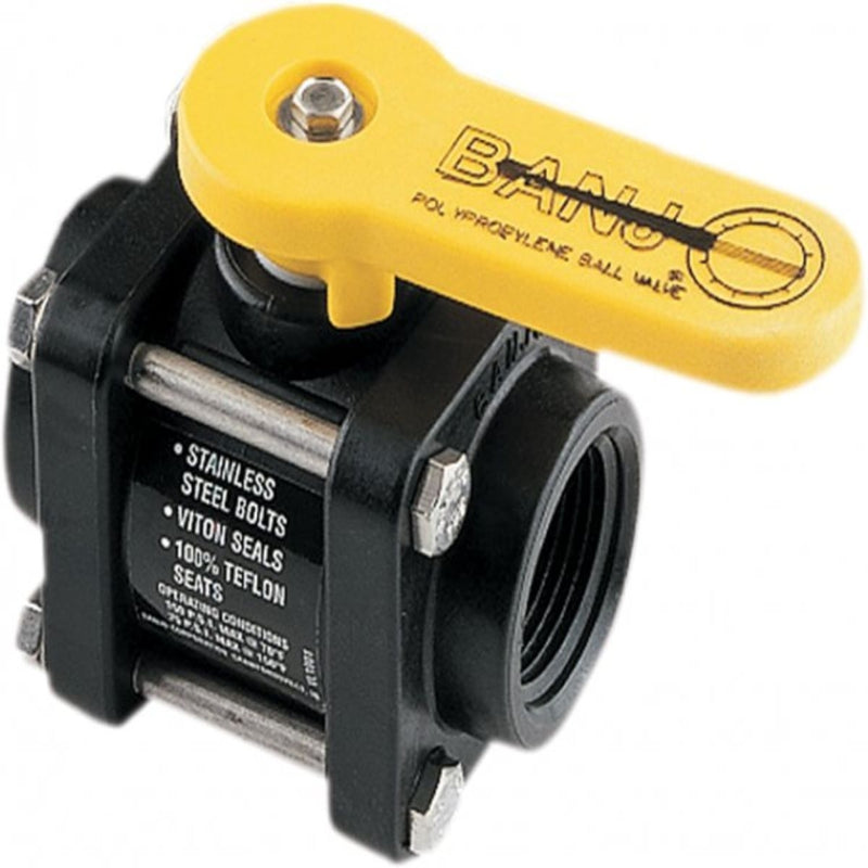 Bolted ball valve