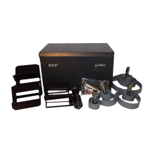 ST28 Root Cutter with 4, 6, 9, & 12 inch blades and skids