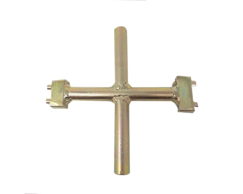 Bi-Peg security manhole cover key