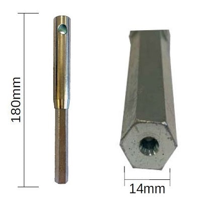 CoverUp 14mm Hex Key Tip