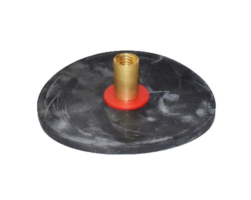 6" Rubber Plunger with Plastic Washers, Lockfast