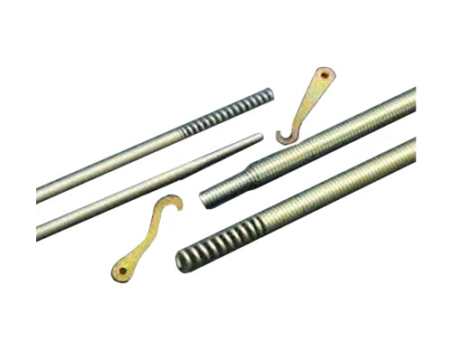 (3/4") 19mm Coiled Spring Rod Set