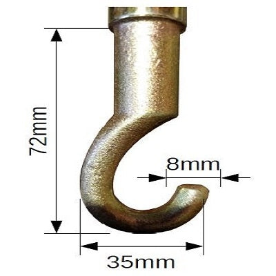 CoverUp 8mm Hooked Tip