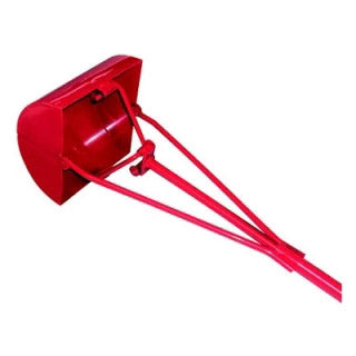 8 inch square bowl with a 1.5 mtr handle Gully Silt Grab