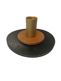 4″ Double Braided Plunger with standard fitting and leather washer - 
