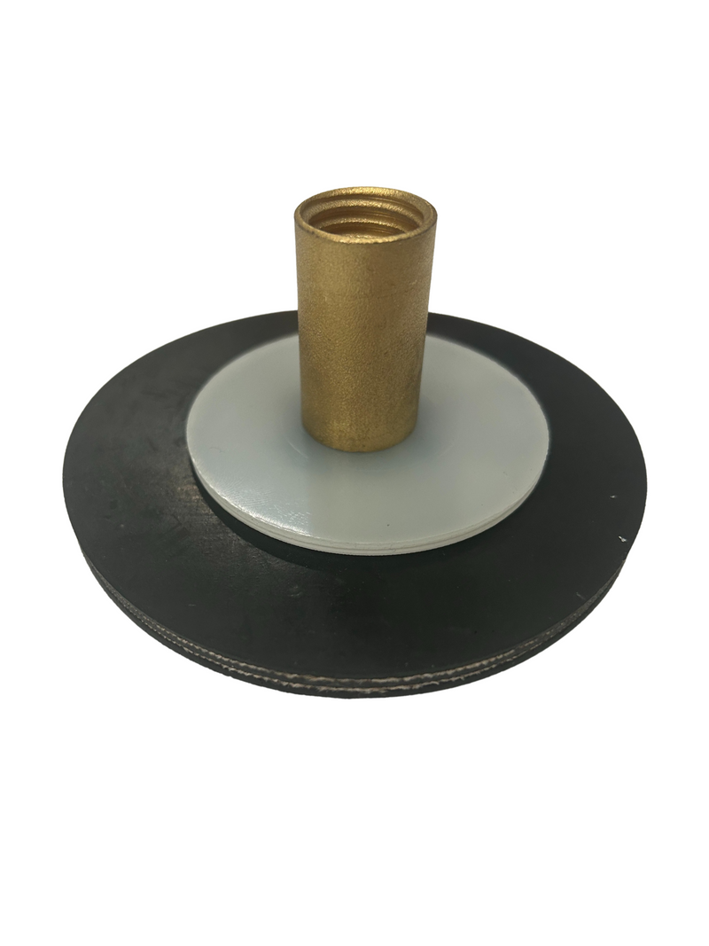 4" Double Braided Plunger with standard fitting and polywasher