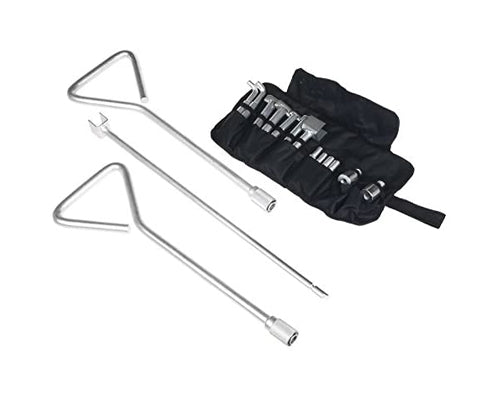 Carbon Steel Multi Manhole Key Kit