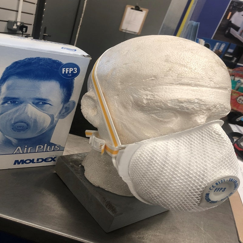 Moldex Air Plus FFP3 R D Ventex Valve Reusable Mask (Pack of 5)
