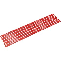 DRAPER REDLINE HACKSAW BLADES, 300MM (PACK OF 5)