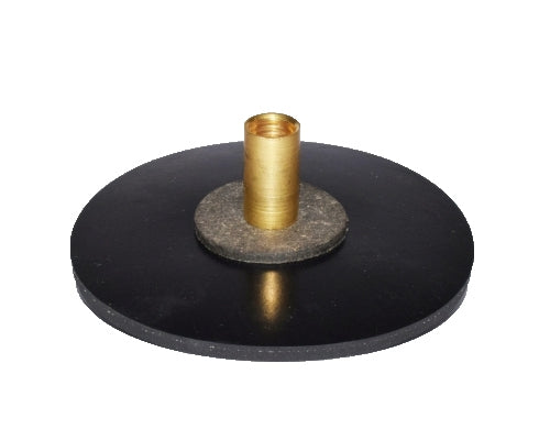 6" Rubber Plunger with Leather Washers, Lockfast