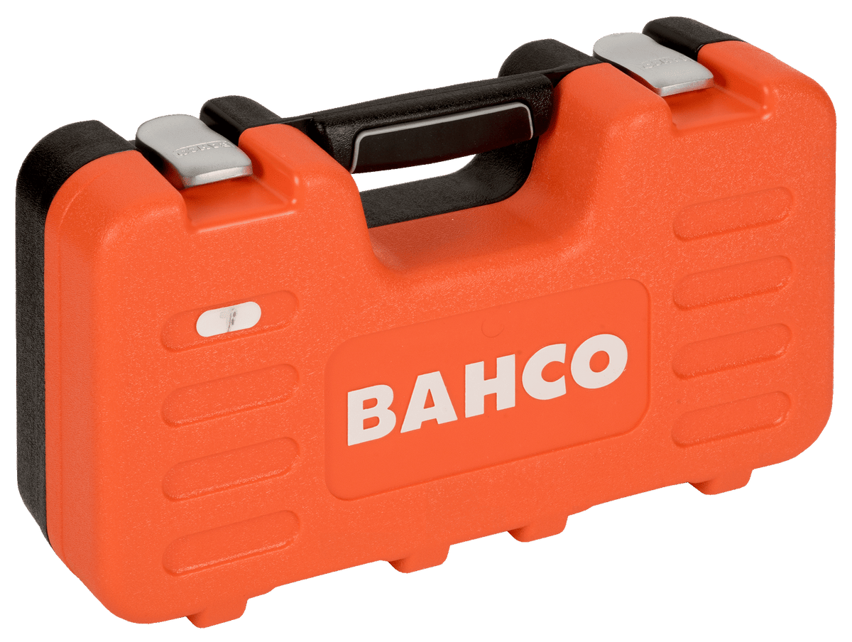 1/2" Square Drive Socket Set with Metric Hex Profile and Ratchet