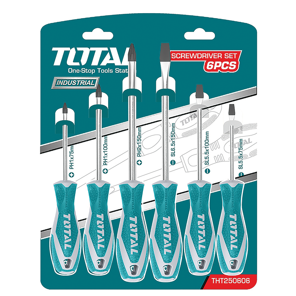 6PCS SCREWDRIVER SET