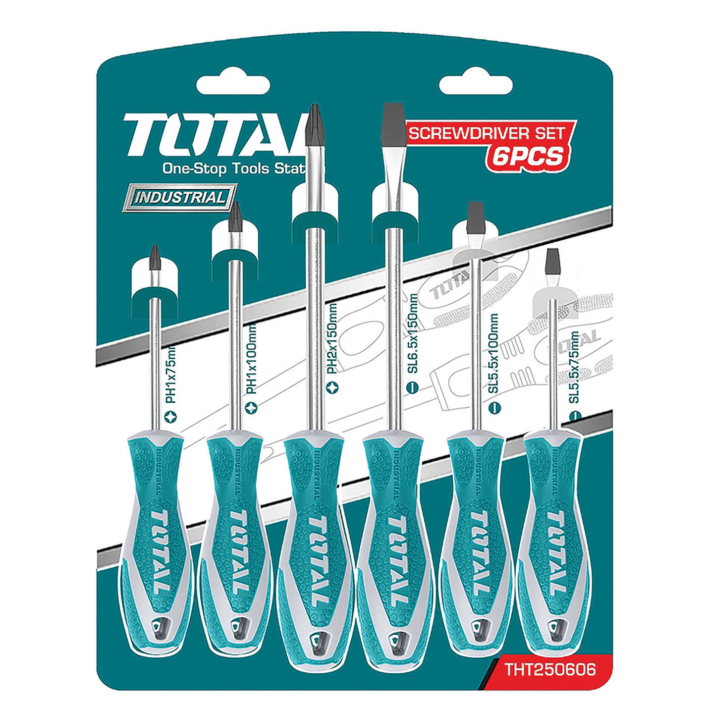 6PCS SCREWDRIVER SET